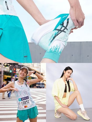 ASICS攜手形象大使「陳庭妮」挑戰東京馬拉松！腳上穿的「跑鞋天花板」就是這雙！