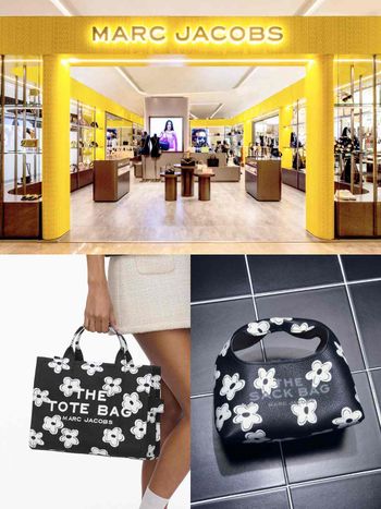 MARC JACOBS高雄概念店太好逛！小雛菊「托特包、便當包」爆款包這裡通通有！