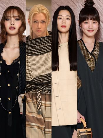LV巴黎大秀亮點多到看不完！Felix再登台走秀，Lisa、全智賢、王淨各國女神全來了！