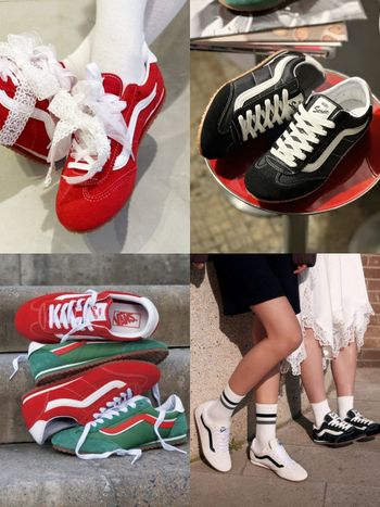 Vans這雙一定爆！2025最新大黑馬「芭蕾薄底鞋」細腿版型、趁還有尺寸快衝結帳！