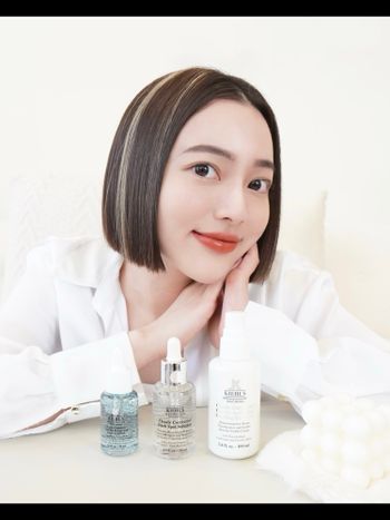 Kiehl's無針水光保養💦每天3步驟！養出Q彈透亮の素顏發光肌💖