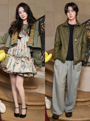 LOEWE沒辦秀依舊精彩！楊冪鉛筆美腿太驚人、爆款「芭蕾球鞋」換上羊毛新衣？