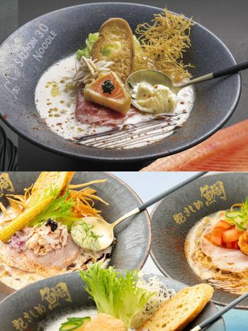 史上最美拉麵擺盤！鯛担麵全新「法式風格海老、鮭魚、蟹肉拉麵」清甜風味超療癒！