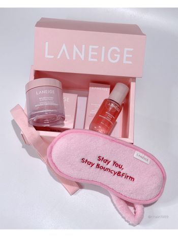 ♡LANEIGE 蘭芝♡粉澎潤膠原系列💞IG舉辦抽獎