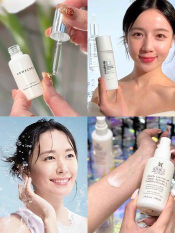 2025美白新趨勢、奢華潤白保養新品推薦！ALBION美白升級、契爾氏推淨白乳液、霓淨思也有韓妞最愛牛奶水了！