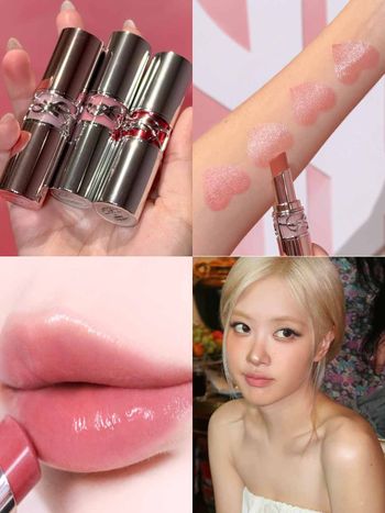 Rosé無法抵抗的心動嫩唇！YSL「情挑誘光唇膏」春季新九色，以裸粉色系詮釋戀愛氛圍，一抹豐潤誘人、勾住他的心！