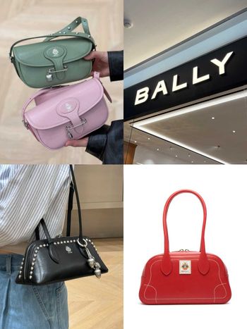 BALLY春夏人氣新款「實品曝光」美到尖叫！鉚釘三角包、托特包...居然只要三萬多？！