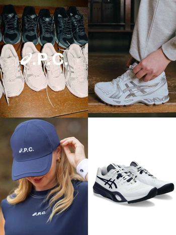 ASICS x A.P.C.聯名超強狂聯名來了！韓星最愛神鞋「KAYANO 14」錢包確定失守！
