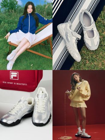 FILA 2025春夏新品好燒！韓韶禧同款「瑪莉珍球鞋」仙氣爆棚、韓國女生間詢問度最高！