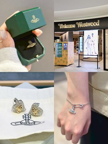 西太后大家都買這些！Vivienne Westwood春夏爆款出爐！土星耳環、項鍊千元收！