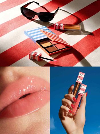 2025夏妝首發！NARS「夏日秘旅系列」頰彩盤、嫩唇油穿上限量法式條紋外殼，打造被太陽親吻的裸透水光！