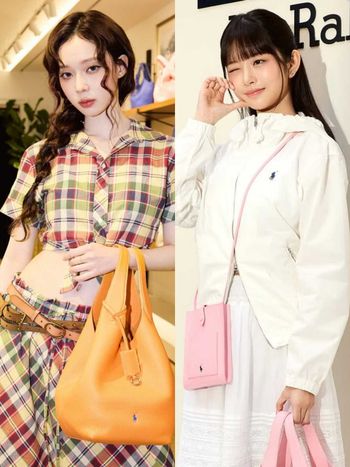 Ralph Lauren雙公主駕到！Winter金冬天、Rei直井怜美得不相上下！手拎同款「菜籃子包」一萬多甜價收！