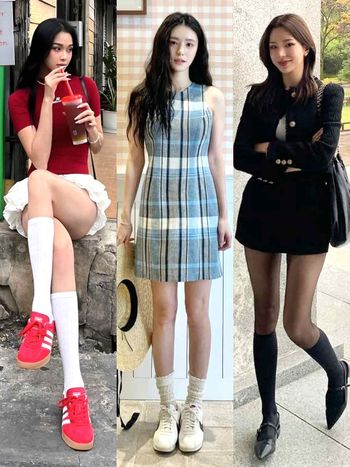女團鉛筆腿這樣穿！韓妞最愛「中長筒襪穿搭」細腿密技！第四招看起來腿細掉一半！