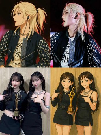 ChatGPT「吉卜力風格」爆紅！人氣韓星成宮崎駿人物，Feilx帥氣爆棚，Karina、Winter激似雙胞胎！