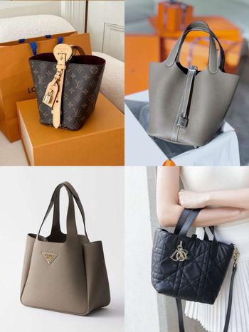 2025七款奢牌「菜籃子托特包」推薦！Dior、LV長期主義推爆！低預算就選這咖！