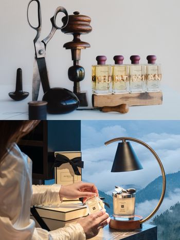 JoMalone攜手「英迪格酒店」推出期間限定住房專案，連枕頭都是薰衣草月光花香氣、還有限定英倫紳士系列調酒！