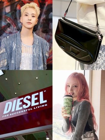 韓星愛牌DIESEL台北信義A11開店了！小老虎Hoshi同款、新爆款D字包也買得到！