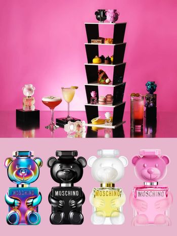 最可愛香氛聯名下午茶！MOSCHINO x 台北W飯店聯手「熊熊午茶套餐」，經典小熊香水只送不賣！