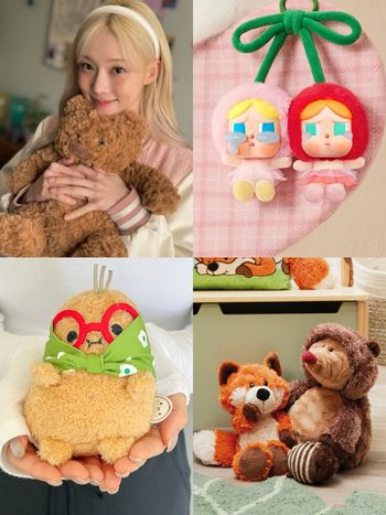 新一代搶錢王！2025必買5大超人氣療癒角色推薦：Jellycat小熊、泡泡瑪特CRYBABY韓星都在瘋！