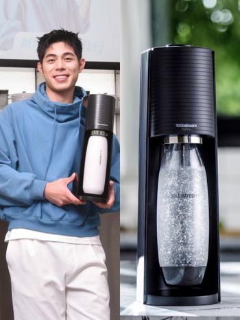 「流氓」詹懷雲拿下SodaStream代言！首推TERRA環保氣泡水機、快跟男神一起愛地球！