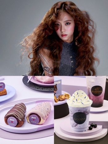 BLINK準備開搶！GODIVA×Jisoo聯名藍莓巧克力飲品、甜點這天開賣！滿額再送限量小卡！