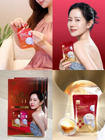 孫藝珍美麗升級！m2美度再推「珍珠燕窩膠原飲」進駐全家便利超商，隨時隨地快充膠原與美貌！