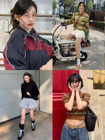 路上韓女都這樣穿！2025春夏「MIU系穿搭」6大重點！條紋上衣、花苞裙是衣櫃標配！
