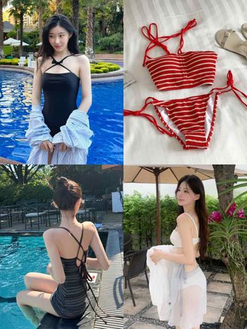 比基尼要這樣挑！韓國女生都偷用的「泳衣挑選、穿搭技巧」公開！挖腰設計是好身材關鍵？！