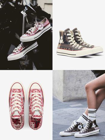 把法式浪漫穿腳上！CONVERSE再度聯名ISABEL MARANT！印花之神出手就是不一樣！