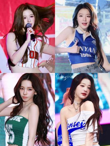 網熱議2025韓國大學校慶KPOP女神TOP6！舒華舞台魅力驚豔全場，Karina、張員瑛再創神級直拍！
