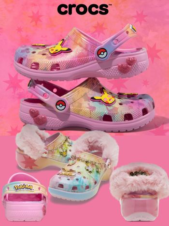 寶可夢大師集合！Crocs x Pokémon聯名來了！粉色夢幻皮卡丘可愛到發瘋！