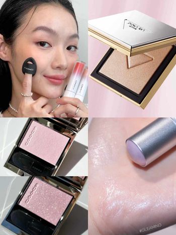2025上半必收藏奢光美肌打亮！YSL、迪奧皮革打亮餅美成精，小紅書瘋搶PRADA高訂香檳高光！