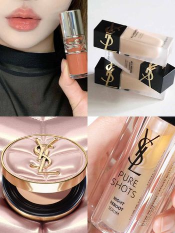 YSL超狂618優惠來襲！嫩唇凍、午夜粉底組合最划算、Rosé同款粉雲朵氣墊搶先上市，仙人掌精華折扣不輸週年慶！