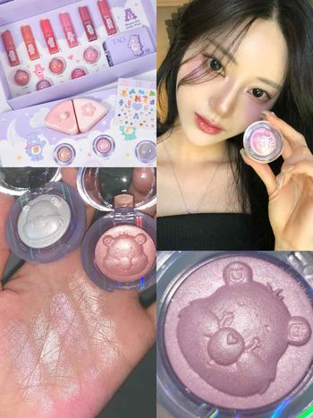 韓國小眾彩妝TAG推出超夢幻「Care Bears」聯名彩妝，立體彩虹熊打亮盤、軟Q慕斯腮紅...，每一樣都可愛瘋掉！