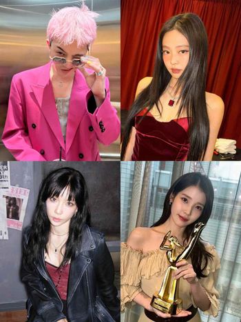 韓網熱議6組不打歌也能奪冠的KPOP偶像！Jennie新歌稱霸榜首，IU、太妍音源實力太驚人！