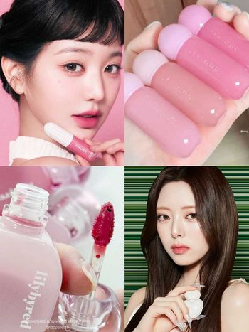 2025韓國上半年爆火唇彩回顧！蘭芝甜甜圈唇蜜、AMUSE絲絨唇釉...，ITZY Yuna同款奶白愛心唇釉是黑馬！