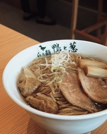 ▫️大阪▫️今日吃「鴨と葱」蔥控必來吃的鴨肉拉麵