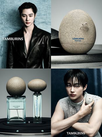 溫柔、克制、乾淨如同邊佑錫！TAMBURINS新香《Blue Hinoki》藍色檜木、乳香交織，靜靜靠近型香水！