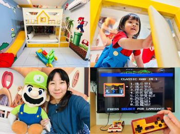 入住童話般的瑪莉歐主題房