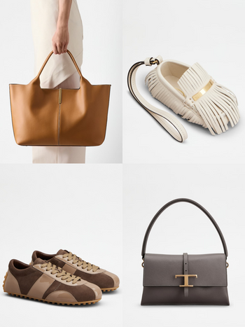 TOD’S新品太誇張！竟推出「豆豆薄底鞋」根本逼通勤族入手、豆豆鞋吊飾也可愛到爆！