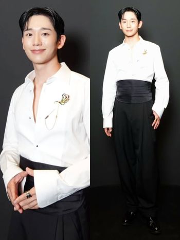 Dolce&Gabbana王子降臨！丁海寅米蘭男裝週「極致魅惑」半露胸膛、難想像已經37歲？！