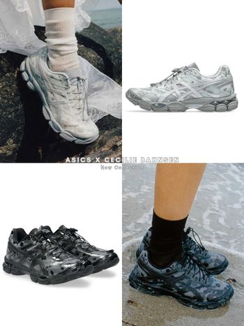是仙女的運動鞋！ASICS聯手Cecilie Bahnsen推出「小花藤蔓球鞋」又甜又酷好喜歡！