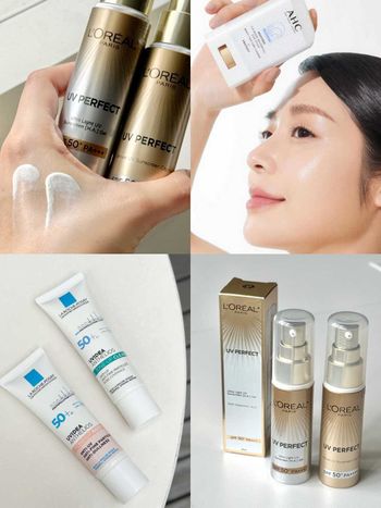 2025下半防曬新品精選！理膚寶水新瑰蜜霜、巴黎萊雅控油小銀管、AHC小白傘，夏季最強抗老、美白防曬乳，連藍光都能防護！