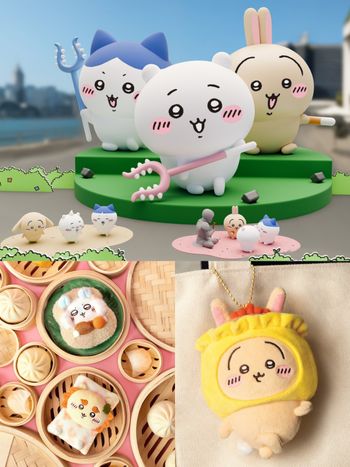 吉伊卡哇大型特展在香港！超逼真「吉伊&小八的家」、香港限定「燒賣烏薩奇」必拍必買周邊一次看！