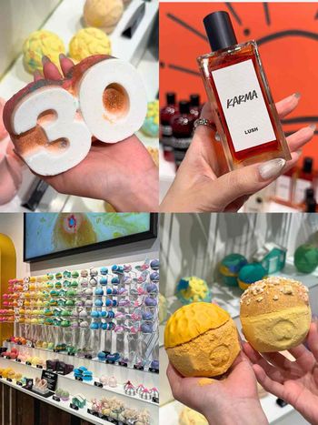 LUSH第一瓶香水「和諧心靈」榮登台灣沐浴類銷售第一、新鮮手製汽泡彈、世界首款電子泡澡...，一次看完30年回憶錄！