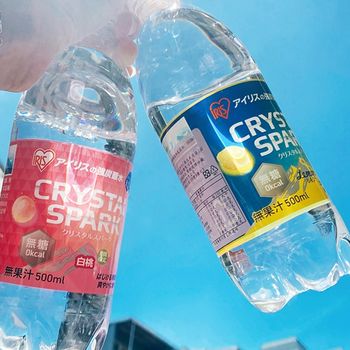 日本的𝑪𝒓𝒚𝒔𝒕𝒂𝒍 𝑺𝒑𝒂𝒓𝒌沁泡氣泡水，終於正式登台囉！
