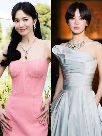 顏值永遠在顛峰！宋慧喬再發CHAUMET活動美照！「兩套女神級禮服」夢回韓劇白月光！