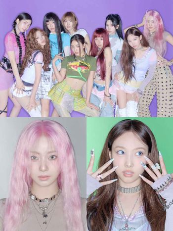 TWICE最新回歸照曝光！Y2K未來風超突破、子瑜「粉色波浪捲」簡直美神降臨！