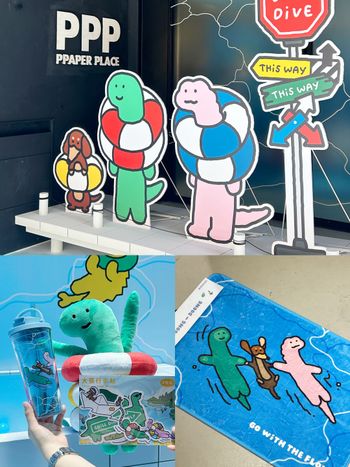 韓妞最愛JOGUMAN快閃店來了！超Q「泳圈造型Brachio玩偶、渡假恐龍行李箱貼紙」必買周邊一次看！