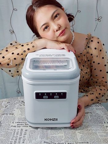 夏日消暑神器！KOHZII康馳全自動製冰機KIM1240WG開箱評測與使用心得
